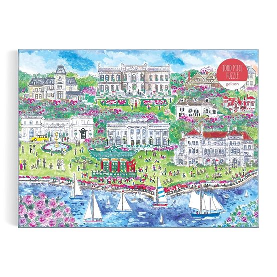 Puzzle Galison Michael Storrings Demeures de Newport 1000 pièces
