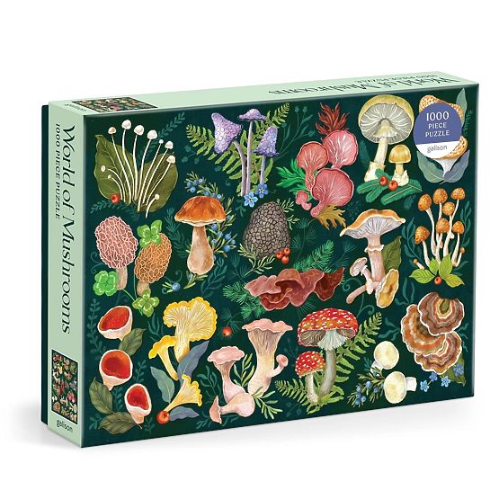 Puzzle Galison Monde des Champignons 1000 pièces