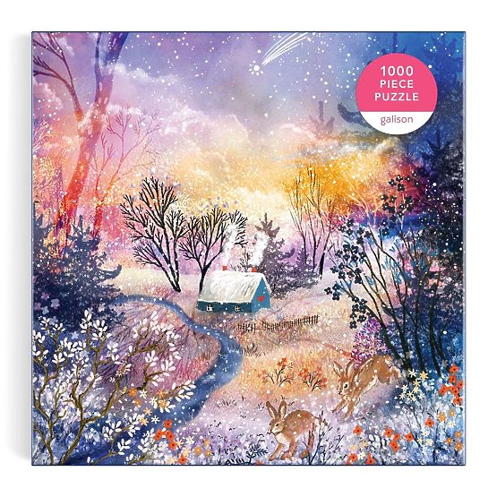 Puzzle Galison Paysage Enneigé Magique 1000 Pièces