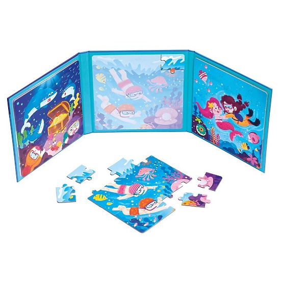 Puzzle magnétique Livre Monde sous-marin