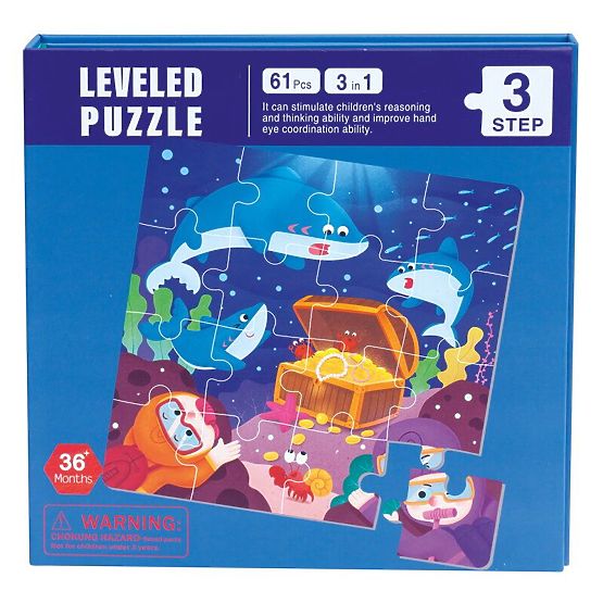 Puzzle magnétique Livre Monde sous-marin