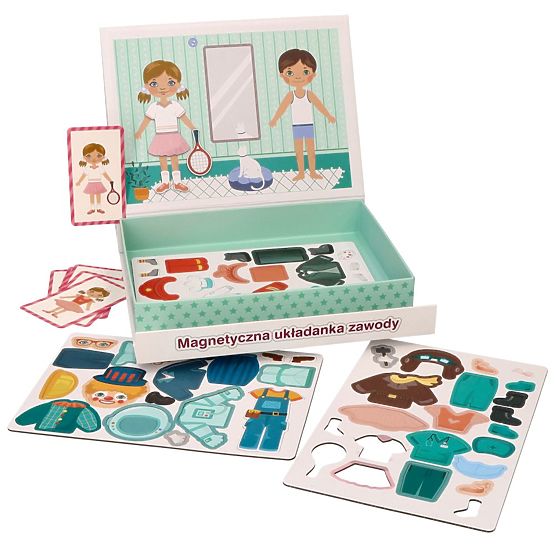 Puzzle magnétique Métiers