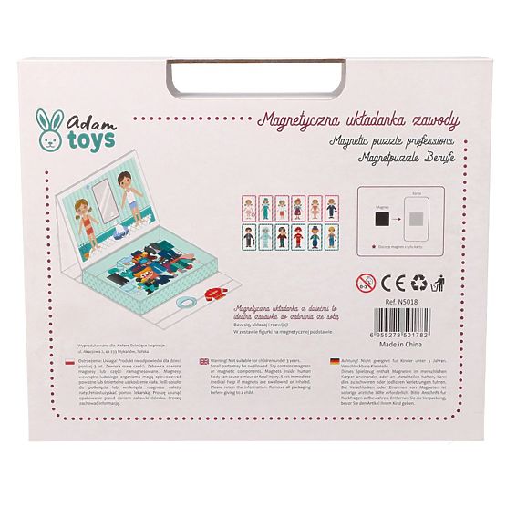 Puzzle magnétique Métiers