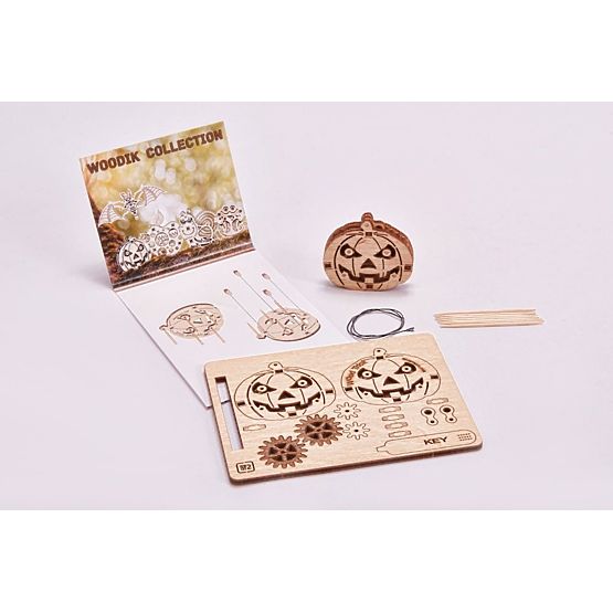 Puzzle mécanique citrouille WoodTrick