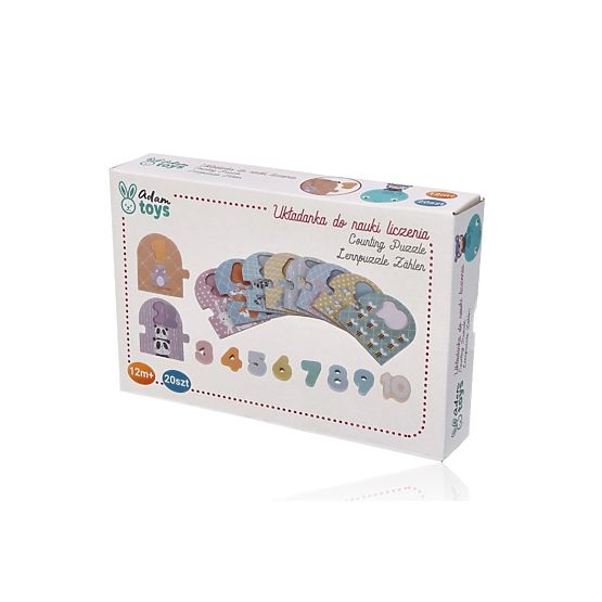 Puzzle pour apprendre à compter de 1 à 10