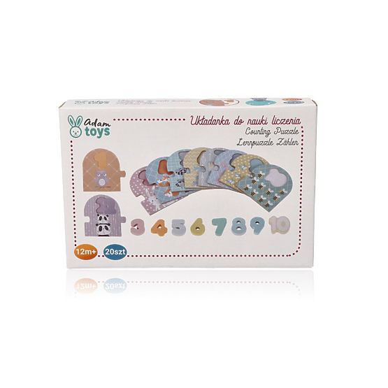Puzzle pour apprendre à compter de 1 à 10