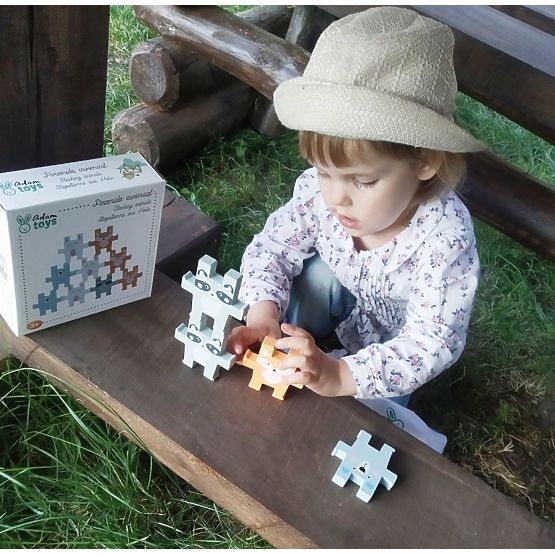 Puzzle pyramide d'animaux