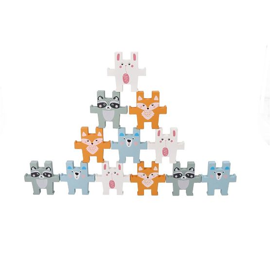 Puzzle pyramide d'animaux