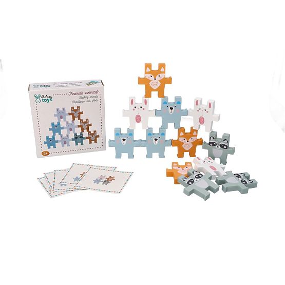 Puzzle pyramide d'animaux