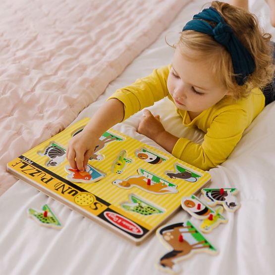 Puzzle sonore - Animaux domestiques