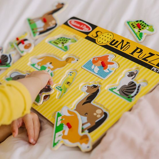 Puzzle sonore - Animaux domestiques
