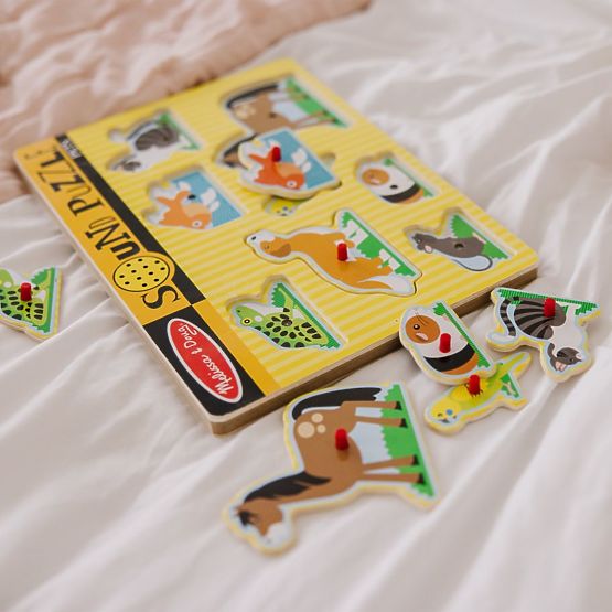 Puzzle sonore - Animaux domestiques
