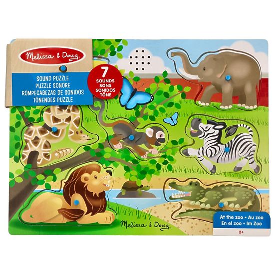 Puzzle sonore Animaux du Zoo