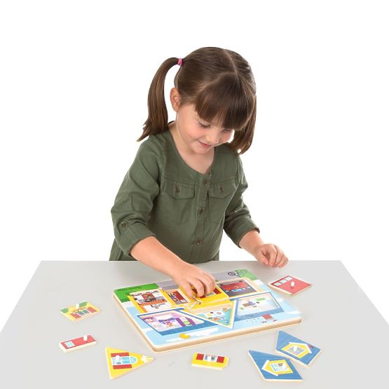 Puzzle sonore - Autour de la maison