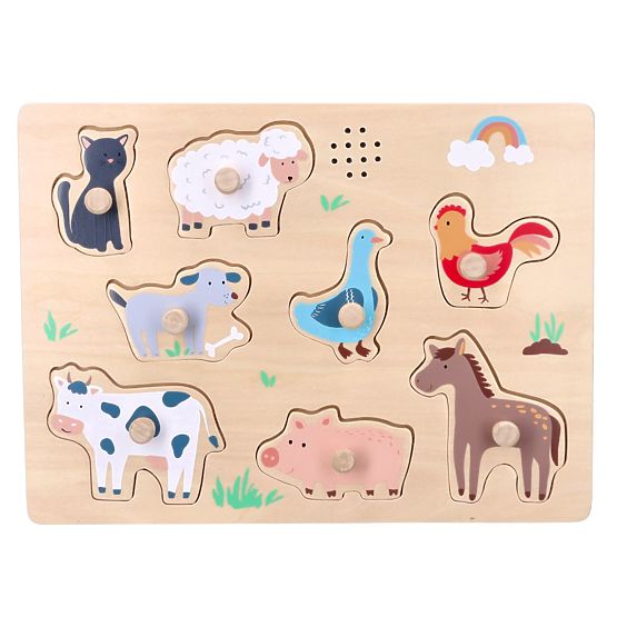 Puzzle sonore - ferme
