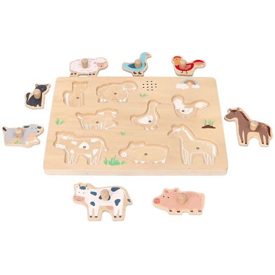 Puzzle sonore - ferme