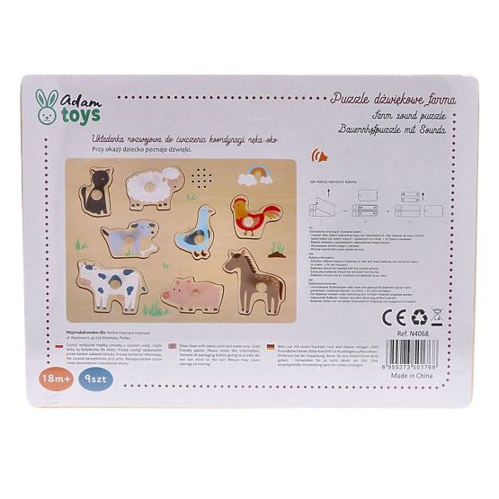 Puzzle sonore - ferme
