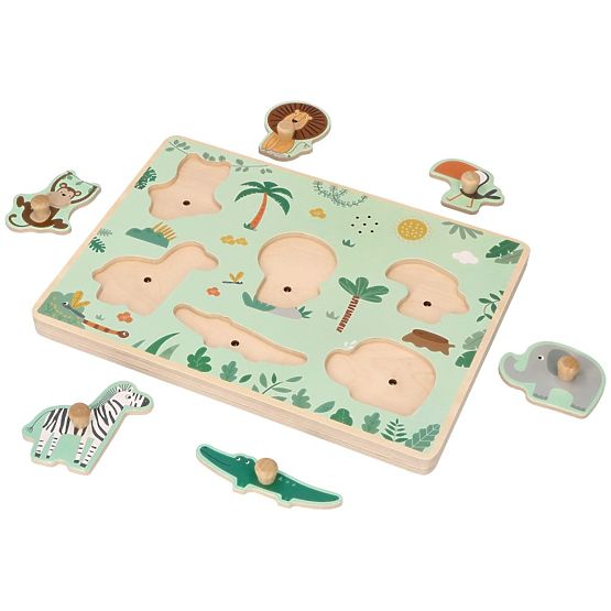 Puzzle sonore - safari