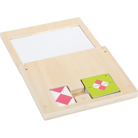 Puzzle symétrique avec miroir