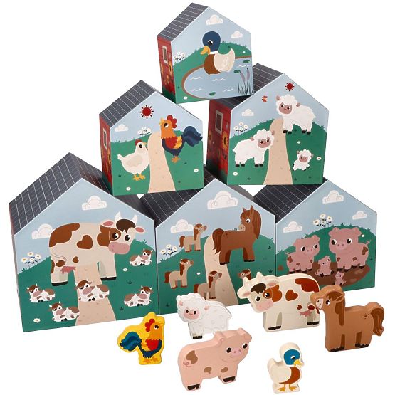Pyramide de gobelets Ferme