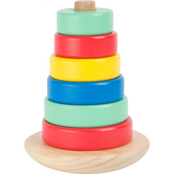 Pyramide pliante en bois