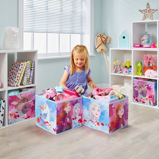 Quatre boîtes de rangement - Frozen