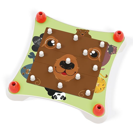 Quercetti Puzzle Visages d'Animaux