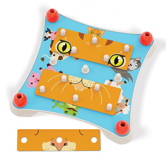 Quercetti Puzzle Visages d'Animaux
