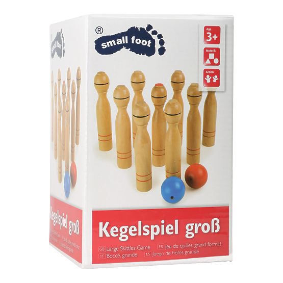 Small Foot Grandes quilles en bois