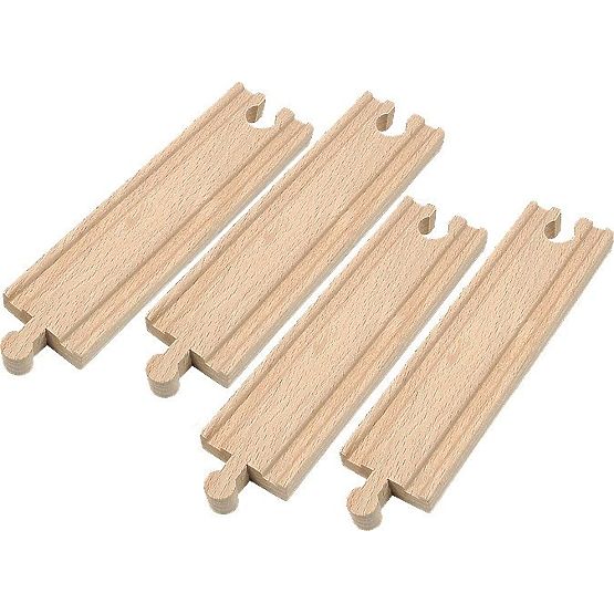 Rails moyens pour trains en bois