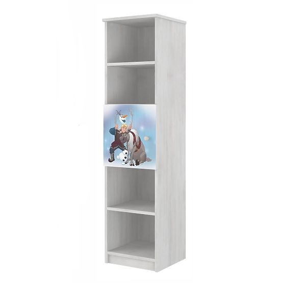 Rangement enfant La Reine des Neiges - décor pin norvégien