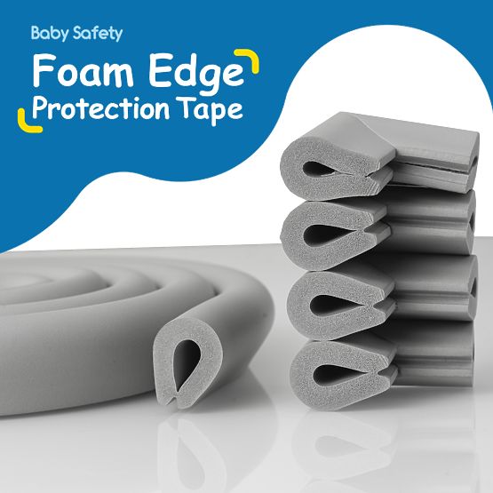 Ruban mousse SIPO pour surfaces vitrées, gris - 1 pièce