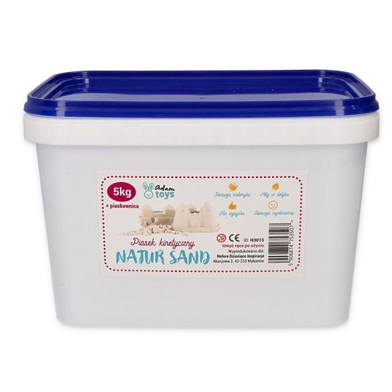 Sable cinétique 5 kg avec bac à sable