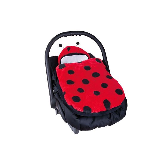 Sac de couchage pour siège auto - coccinelle