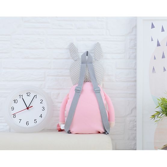 Sac à dos avec oreilles METOO - rose
