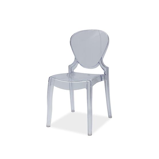 Salle à manger chaise ELMO transparent
