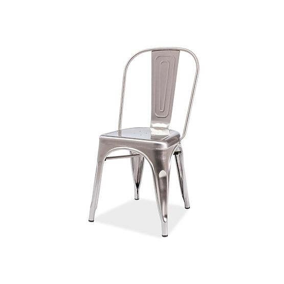 Salle à manger chaise LOFT acier inoxydable