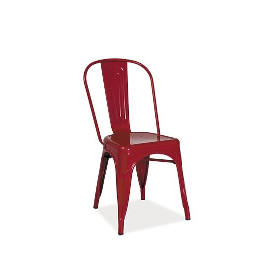 Salle à manger chaise LOFT rouge
