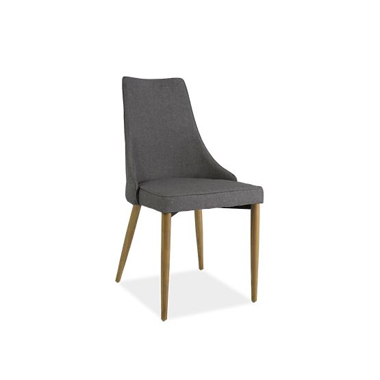 Salle à manger chaise SAND hêtre/ gris