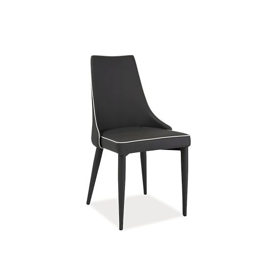 Salle à manger chaise SOREN gris-ekokůže
