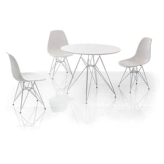 Salle à manger tableau NITRO blanc