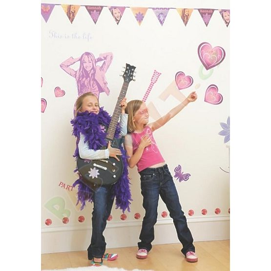 Samolepící dekorace  Hannah Montana