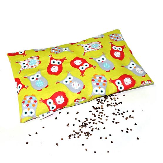 Sarrasin coussin AGATHA LIME