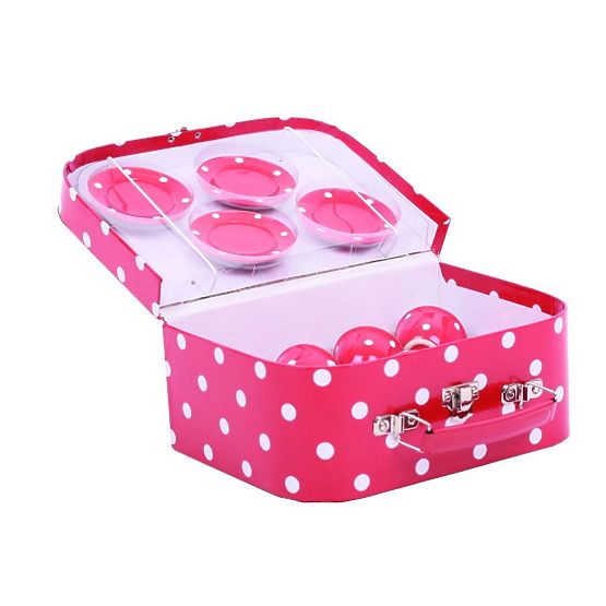 Service à thé en céramique Ladybug