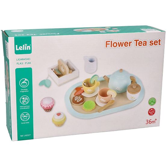 Service à thé pastel Lelin