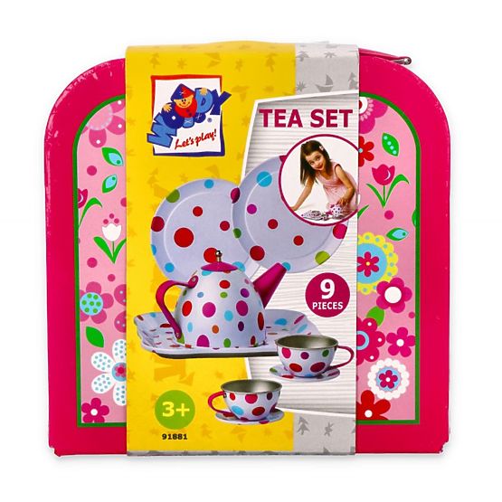 Service à thé rose