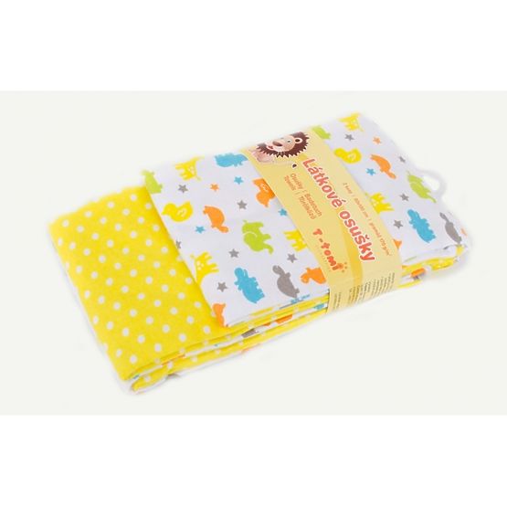 Serviettes de bain en tissu
