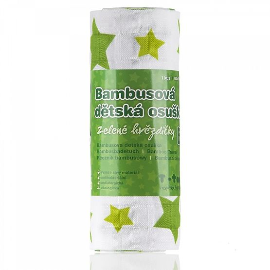 Serviettes de bain pour enfants en bambou avec imprimé