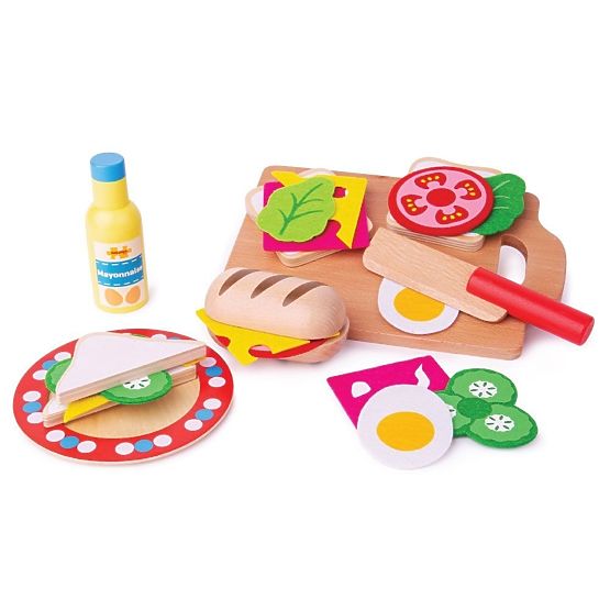 Set de sandwichs Bigjigs Toys