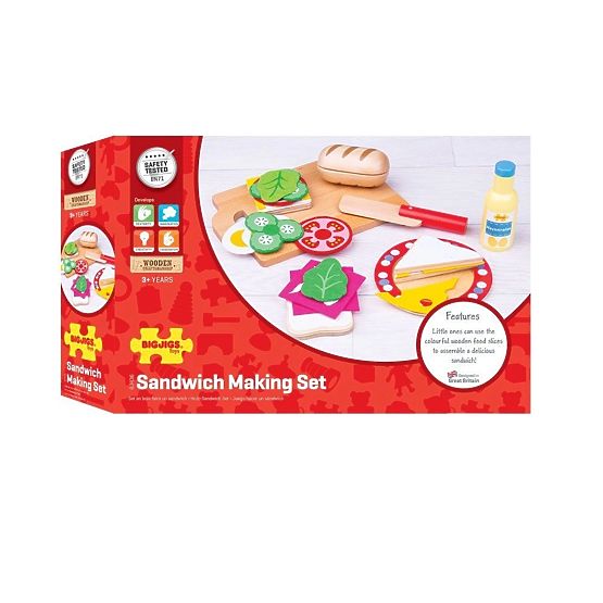 Set de sandwichs Bigjigs Toys